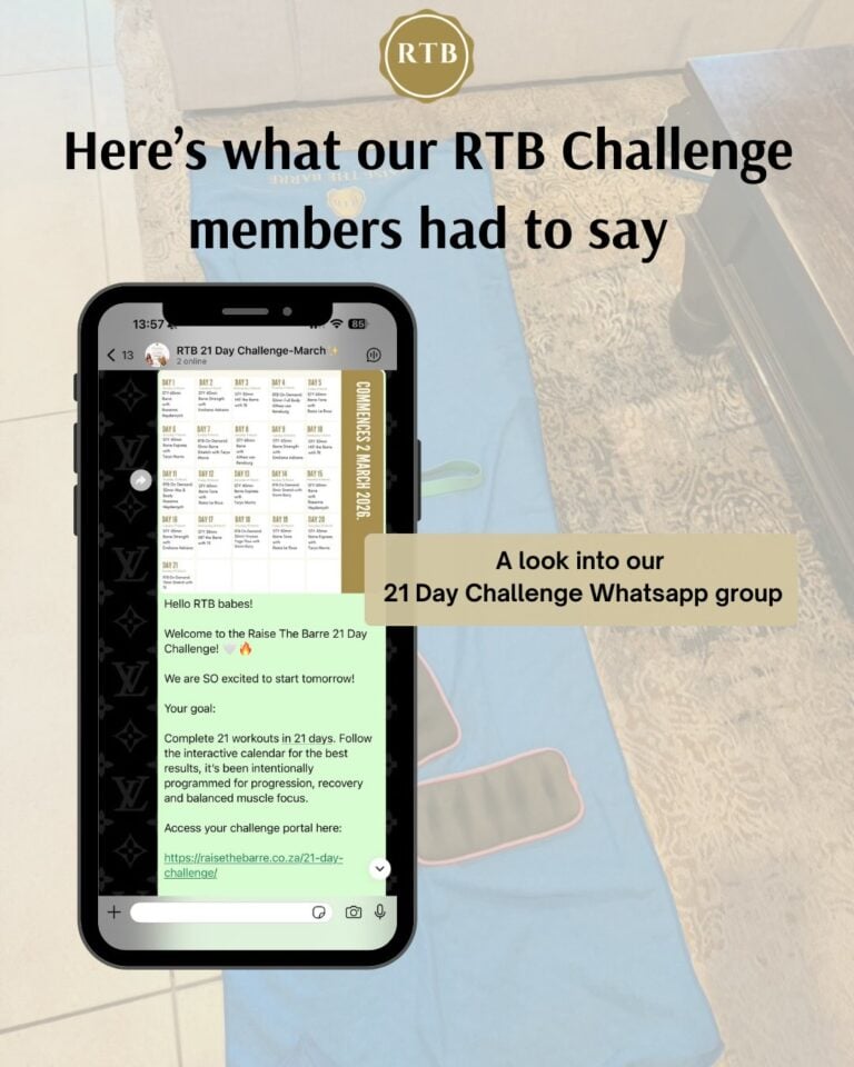Instagram post from raisethebarreonline. This post is in position 4.